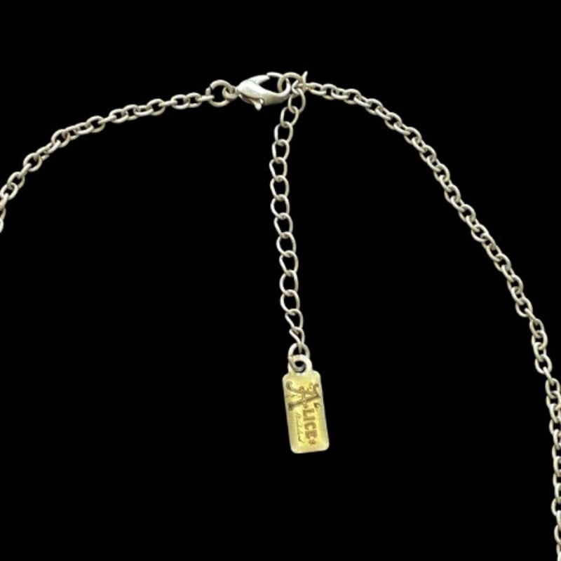 Disney’s Alice in Wonderland Pewter Toned Drink Me Potion Bottle Magnetic Locket Pendant Necklace
