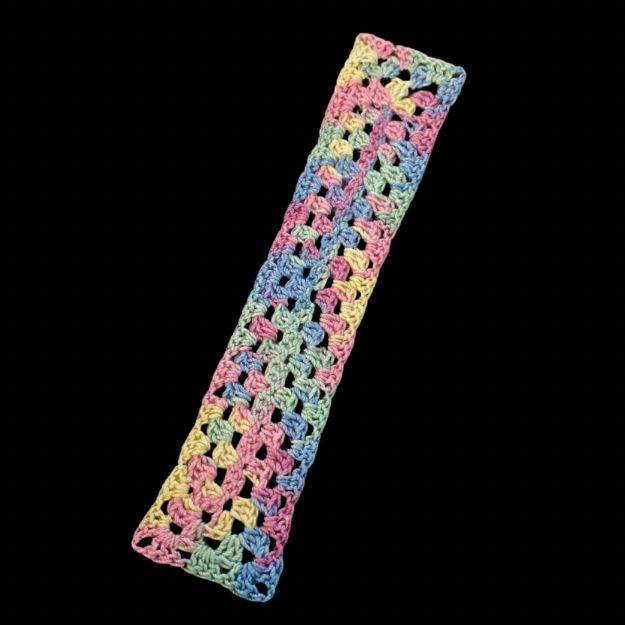 Granny Stitch Micro-Crocheted Bookmarks | Made by Maya