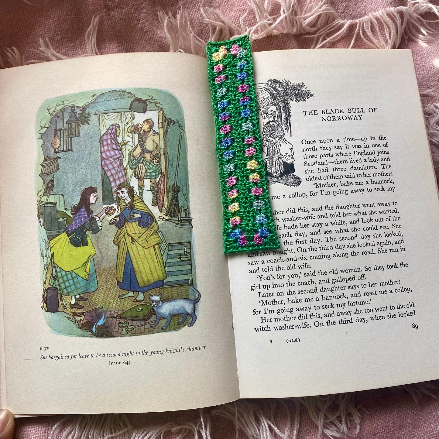 Granny Stitch Micro-Crocheted Bookmarks | Made by Maya