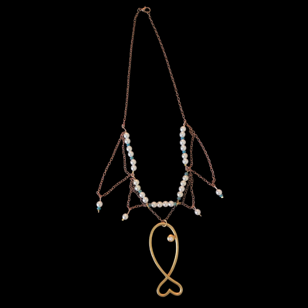 “Just Keep Swimming” | Layered Gold Fish Pendant Necklace