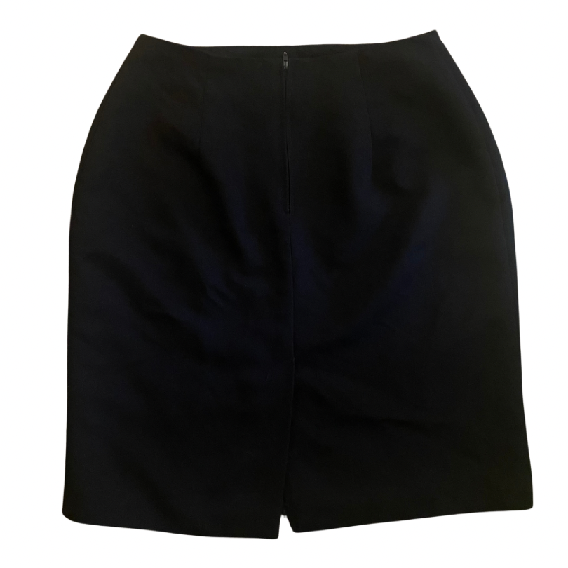 American Vintage Classic Black Pencil Skirt (10)