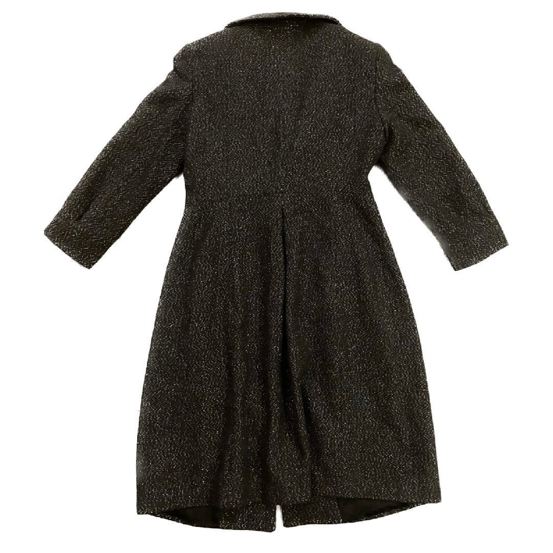 Upcycled Knit Slate Grey/Silver ¾ Sleeve Jacket (S)