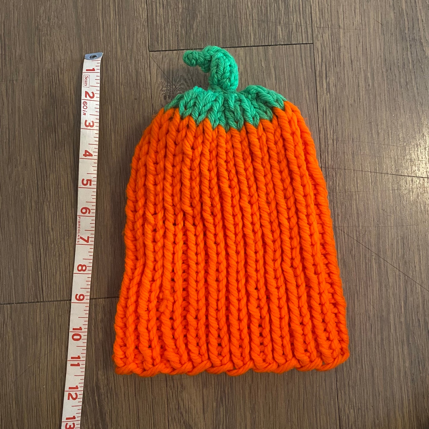 Bright Orange Pumpkin Hat