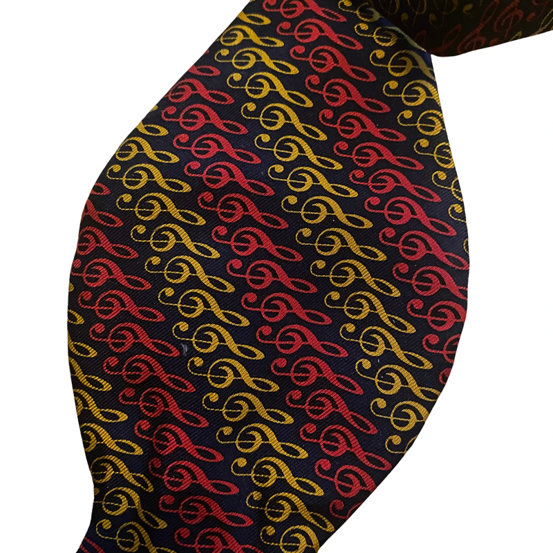 “Nothing But Treble” Silk Self-Tie Bow Tie
