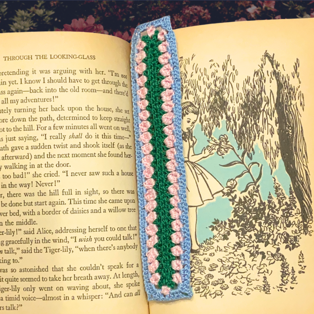 Pastel Tulip Stitch Micro-Crocheted Bookmarks | Made by Maya
