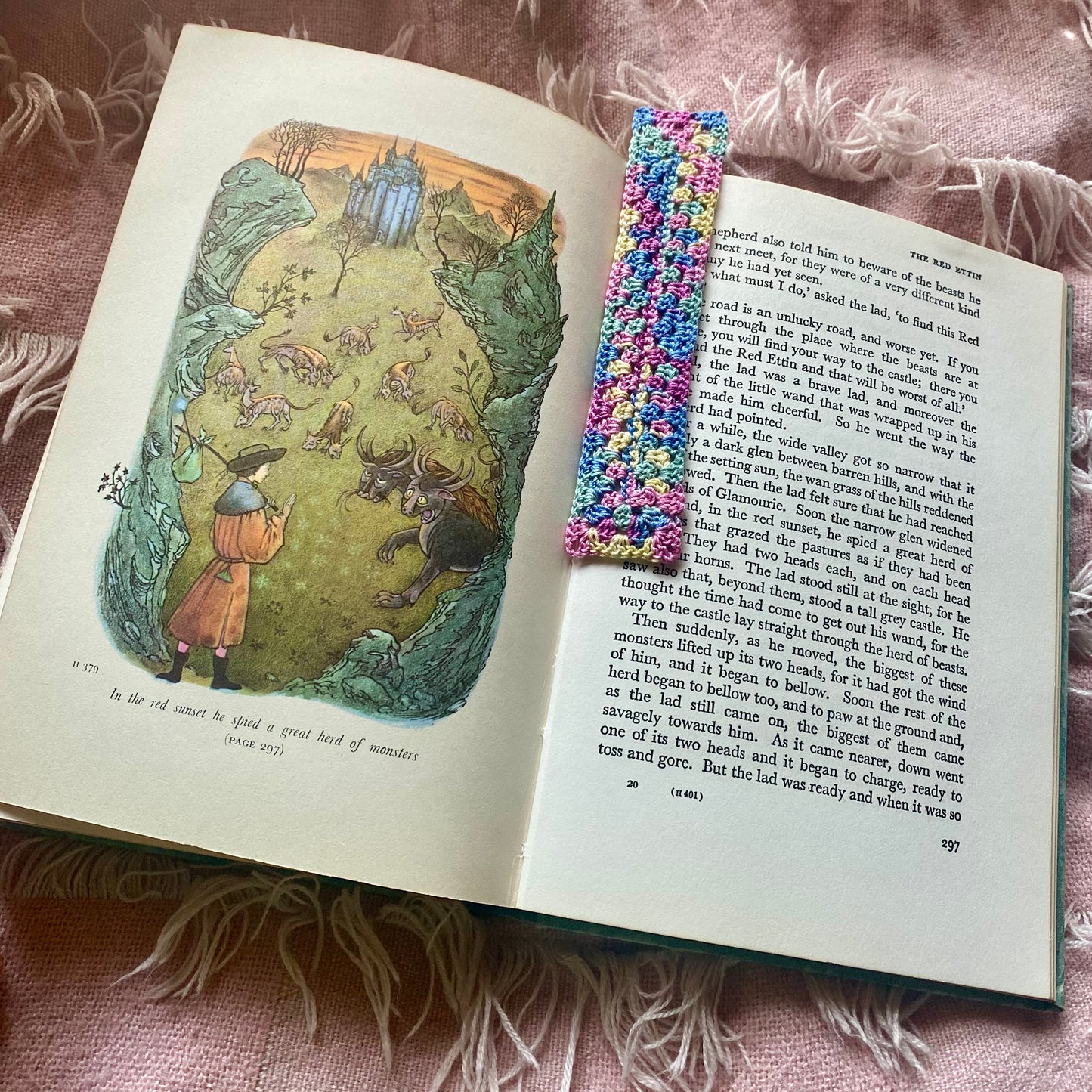 Granny Stitch Micro-Crocheted Bookmarks | Made by Maya