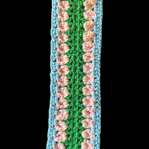 Pastel Tulip Stitch Micro-Crocheted Bookmarks | Made by Maya