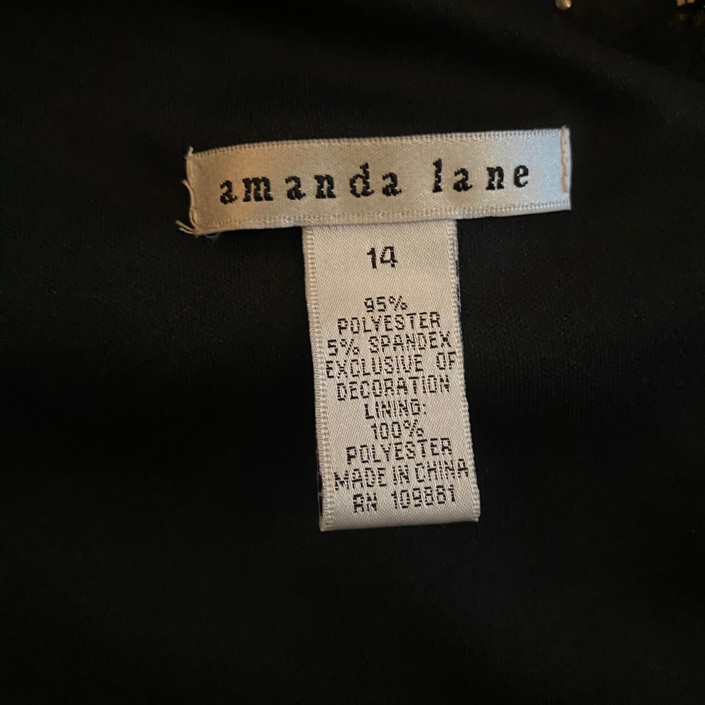 NWT Black & Silver Sequin Ruffle Cocktail Dress (14)