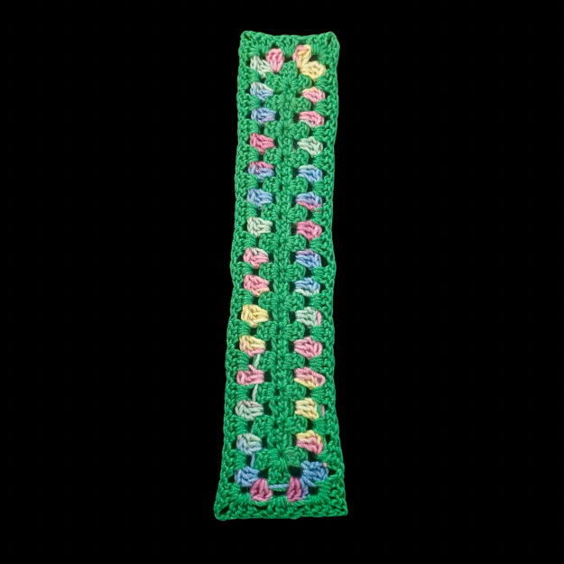 Granny Stitch Micro-Crocheted Bookmarks | Made by Maya