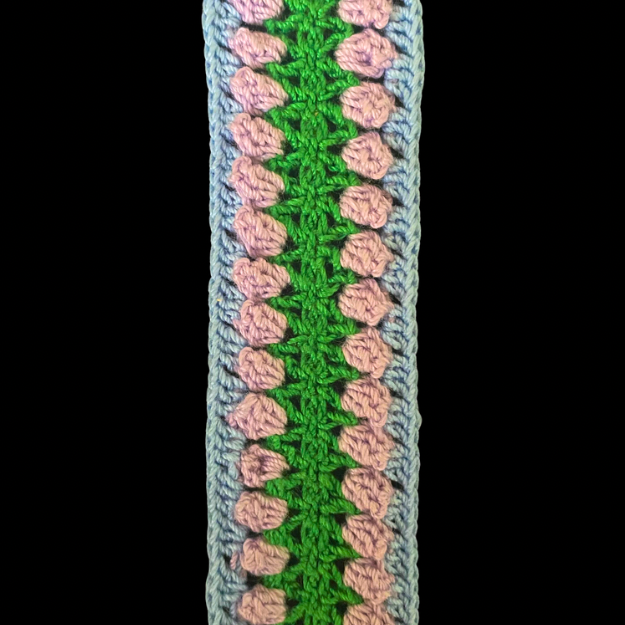 Pastel Tulip Stitch Micro-Crocheted Bookmarks | Made by Maya