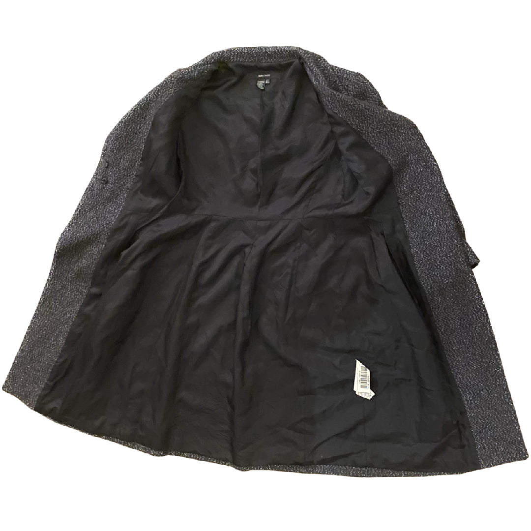 Upcycled Knit Slate Grey/Silver ¾ Sleeve Jacket (S)