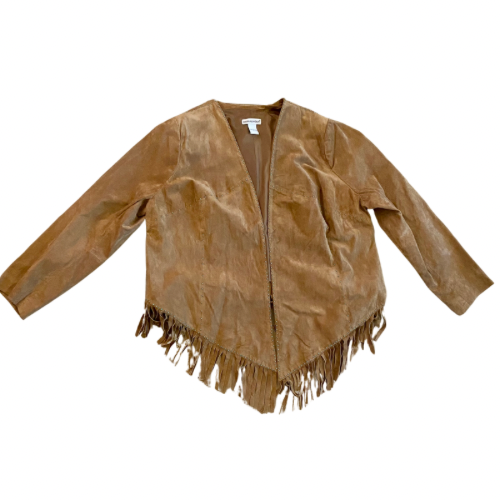 “ALLIIGATOR TEARS” Hand-Beaded Vintage Leather Jacket (18)