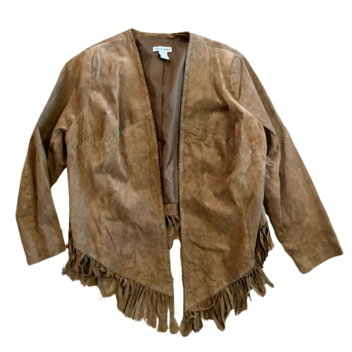 “ALLIIGATOR TEARS” Hand-Beaded Vintage Leather Jacket (18)