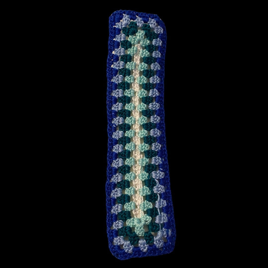 Gay Pride Micro-Crocheted Cotton Bookmark