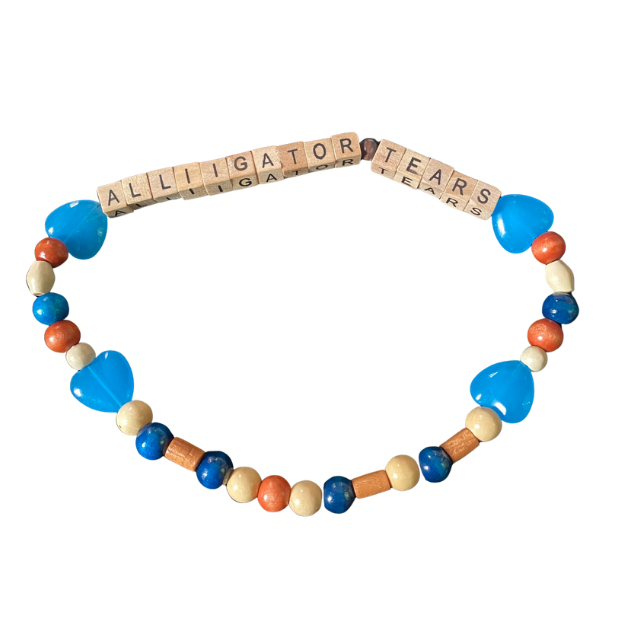 COWBOY CARTER Tracklist Wood Bead Stretch Choker Necklaces | 11:44 Designs by Amber’s Attick