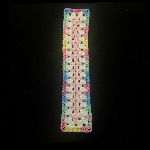 Granny Stitch Micro-Crocheted Bookmarks | Made by Maya
