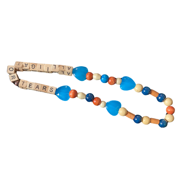 COWBOY CARTER Tracklist Wood Bead Stretch Choker Necklaces | 11:44 Designs by Amber’s Attick