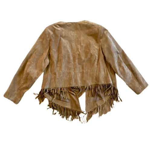 “ALLIIGATOR TEARS” Hand-Beaded Vintage Leather Jacket (18)