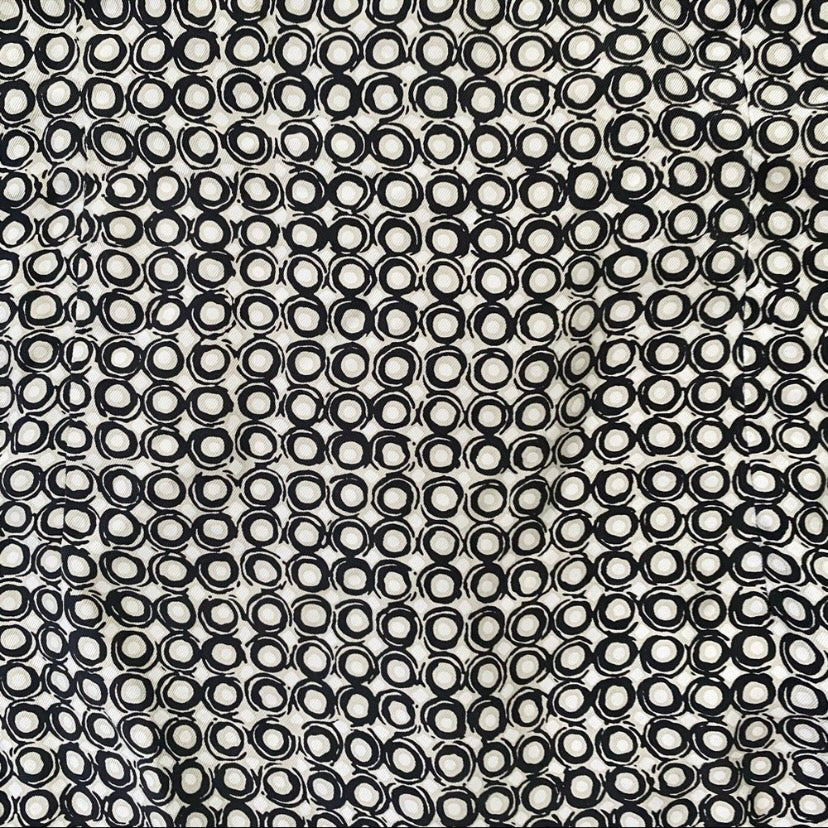 π Dana Buchman Vintage Silk Short-Sleeve Polka-Dot Button Down with Matching Scarf (10)