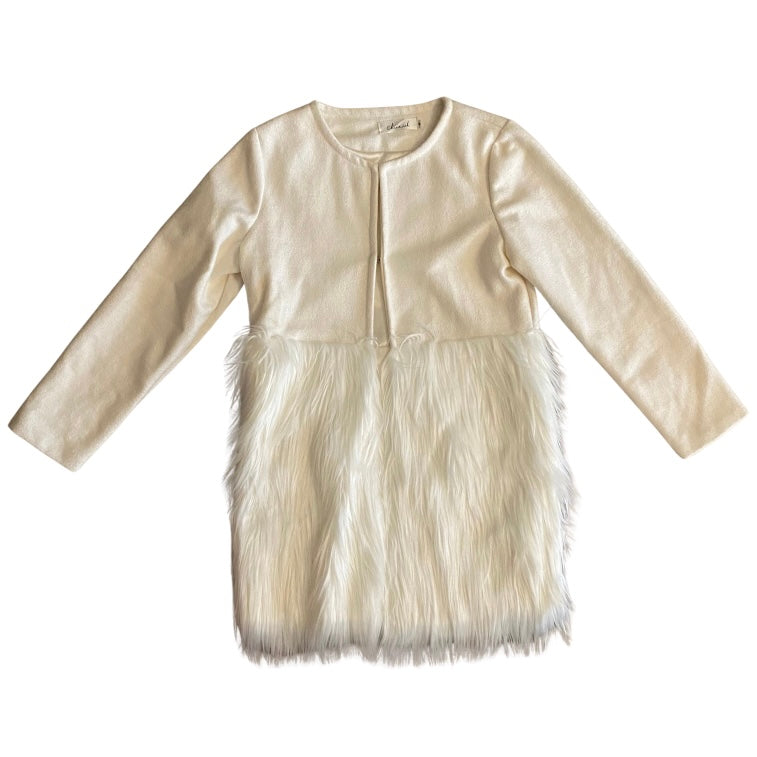 š Polar White Faux Fur Jacket (S/M)