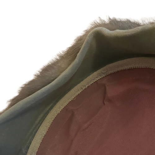 1950’s/60’s Union Made Mink & Velvet Pillbox Hat