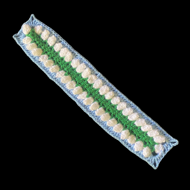 Pastel Tulip Stitch Micro-Crocheted Bookmarks | Made by Maya