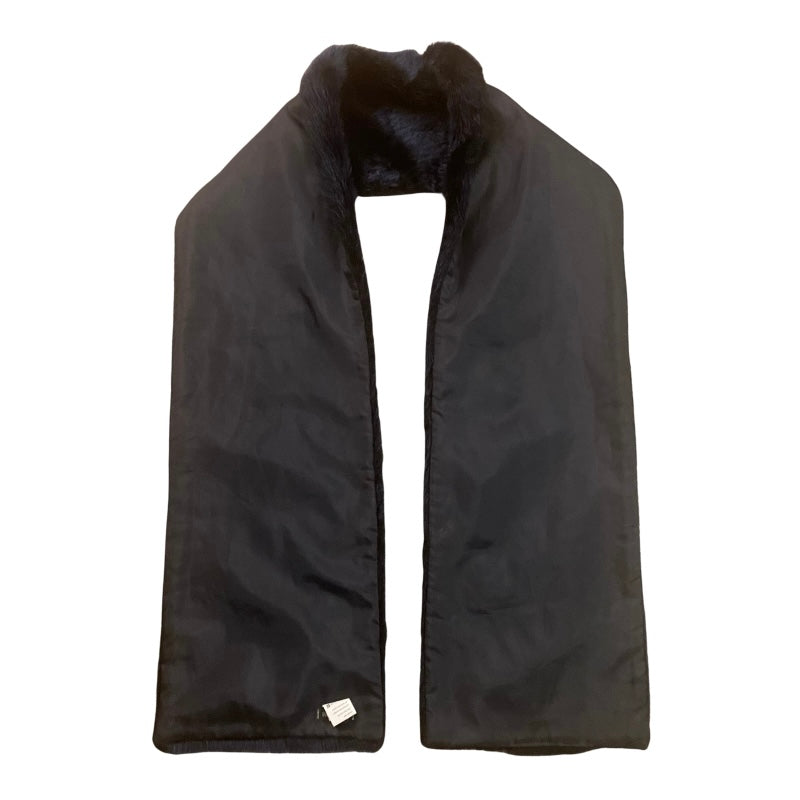 Midnight Blue Extra Long Faux Fur Scarf/ Stole/ Boa