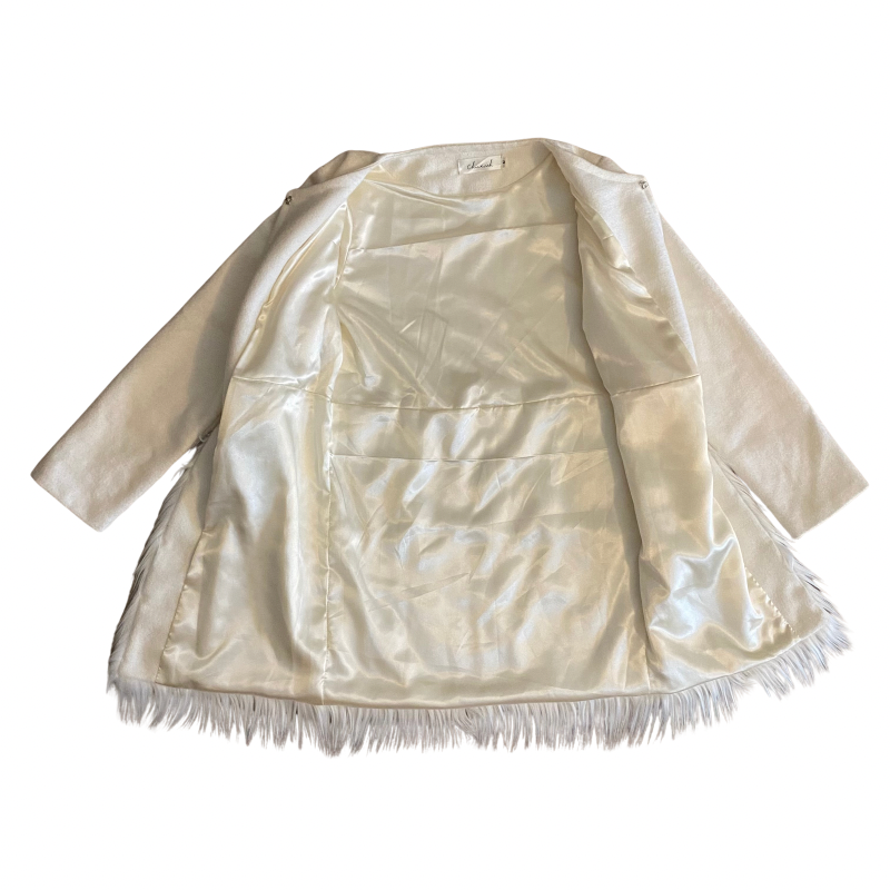 š Polar White Faux Fur Jacket (S/M)