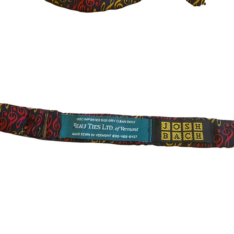 “Nothing But Treble” Silk Self-Tie Bow Tie