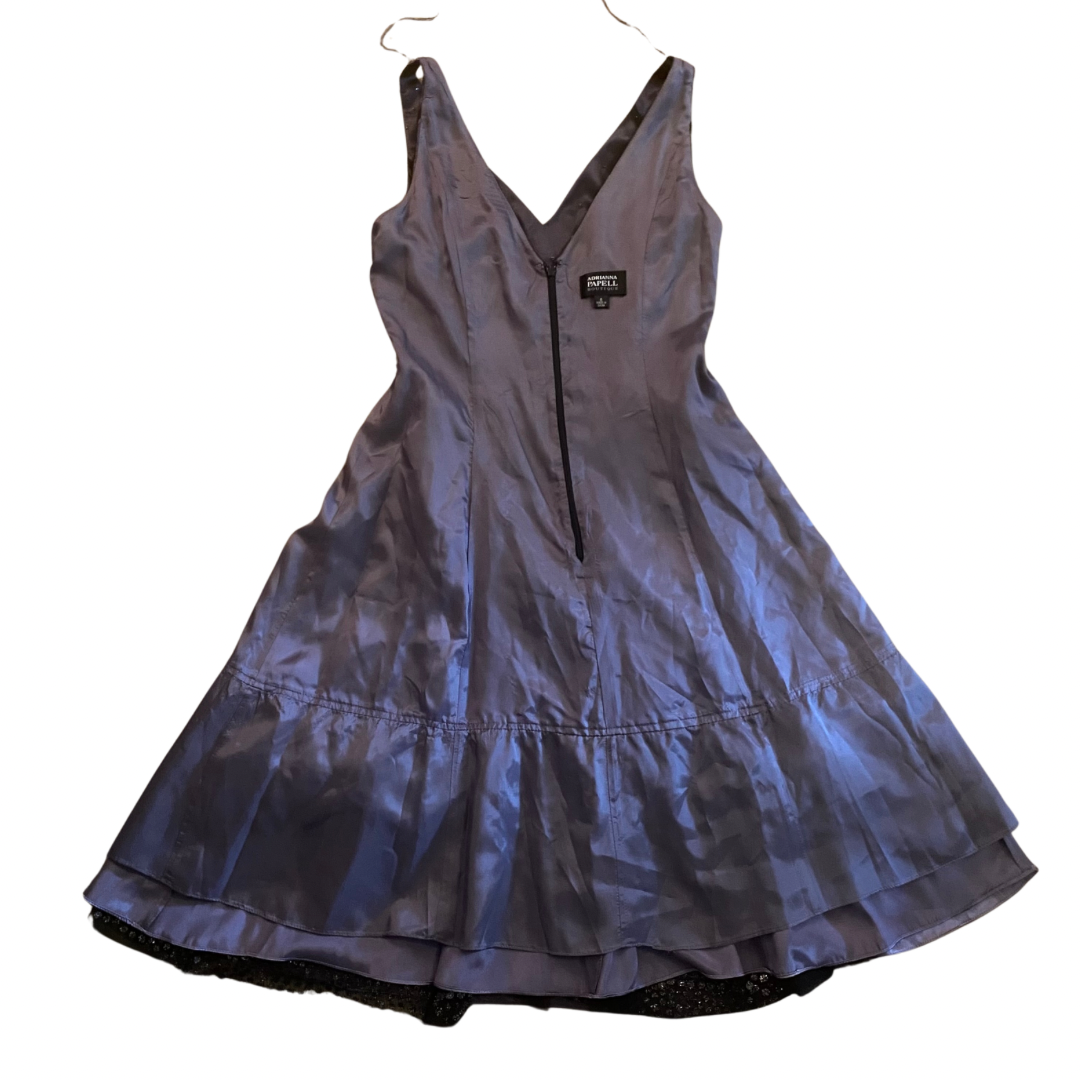 New With Tags - Purple, Black & Silver Party Dress (S)