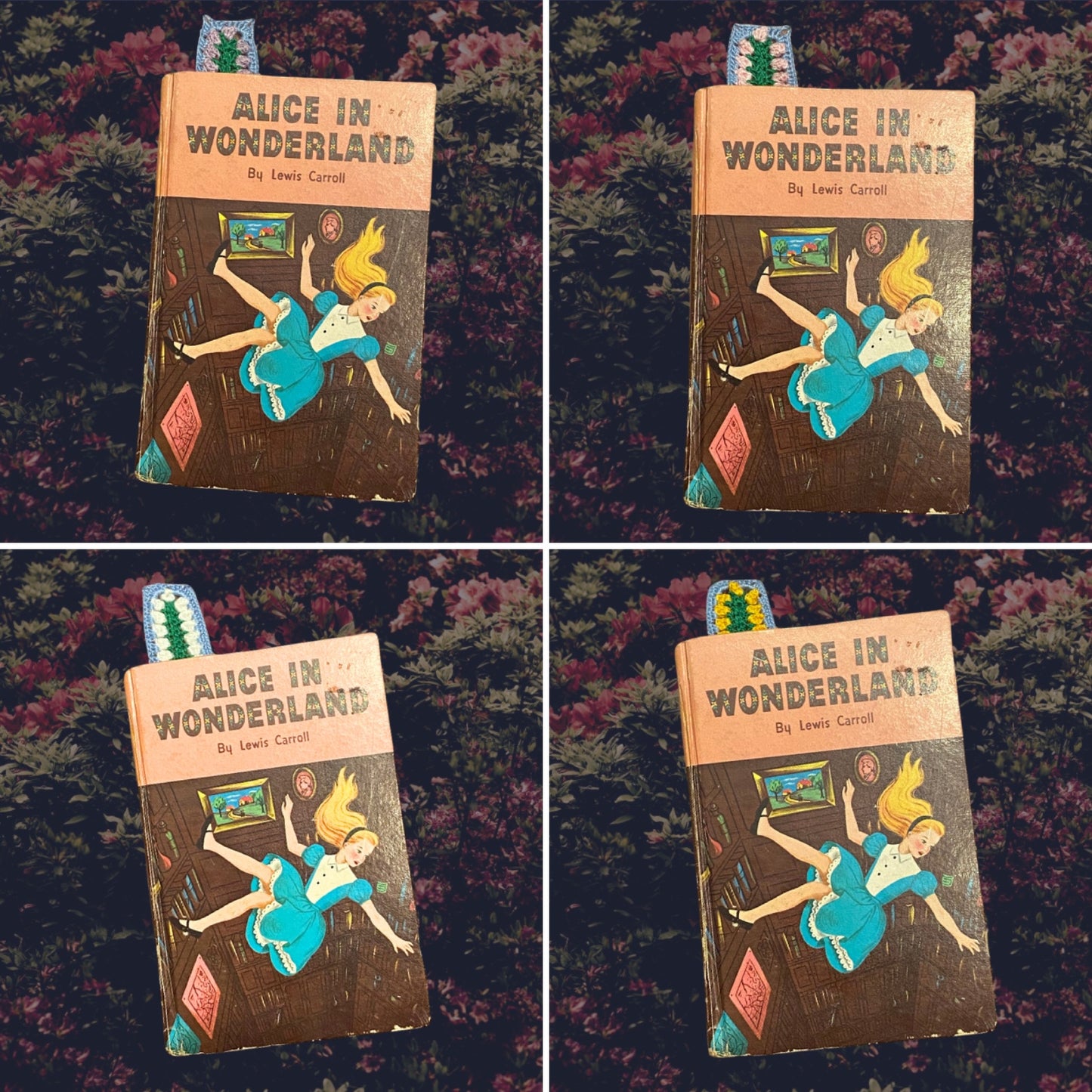 Pastel Tulip Stitch Micro-Crocheted Bookmarks | Made by Maya