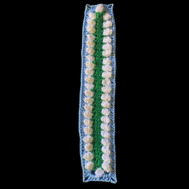 Pastel Tulip Stitch Micro-Crocheted Bookmarks | Made by Maya
