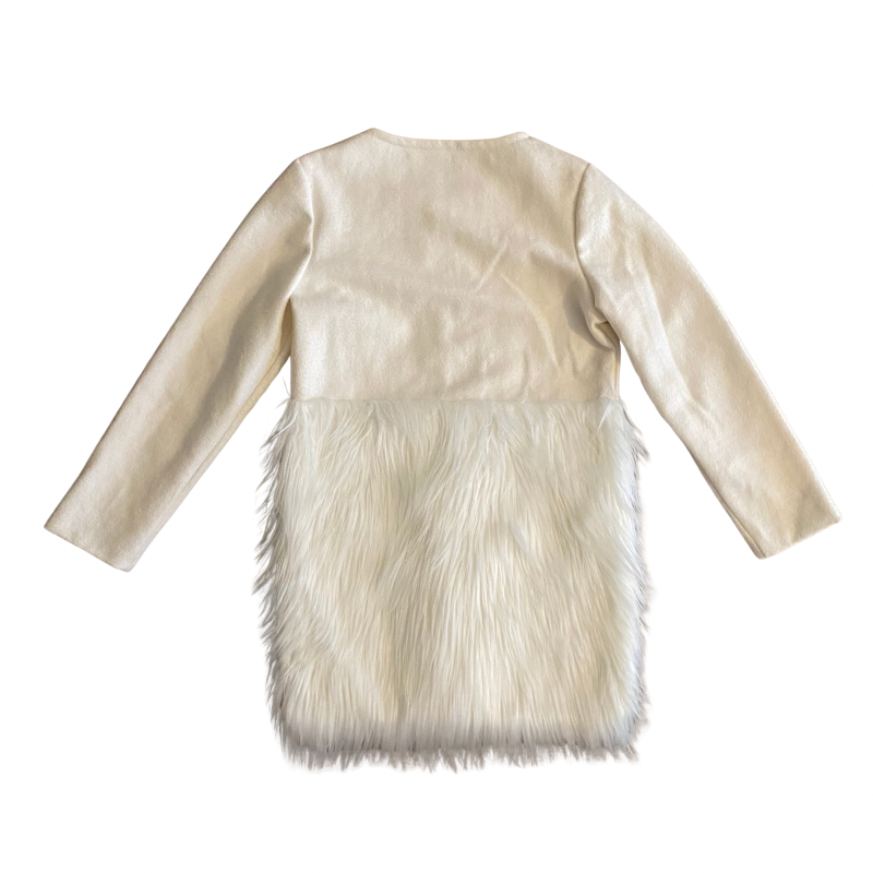 š Polar White Faux Fur Jacket (S/M)