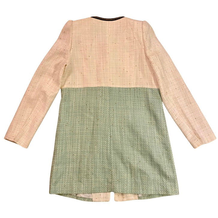 đź”” NWT Mint & Cream Tweed Jacket (L)