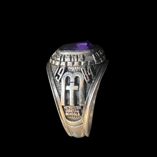 Class of '84 Christian Center School Celstrium Ring (6)