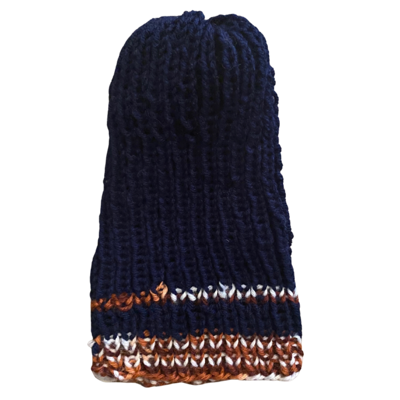 Da Bears Handknit Beanie with Pom-Pom