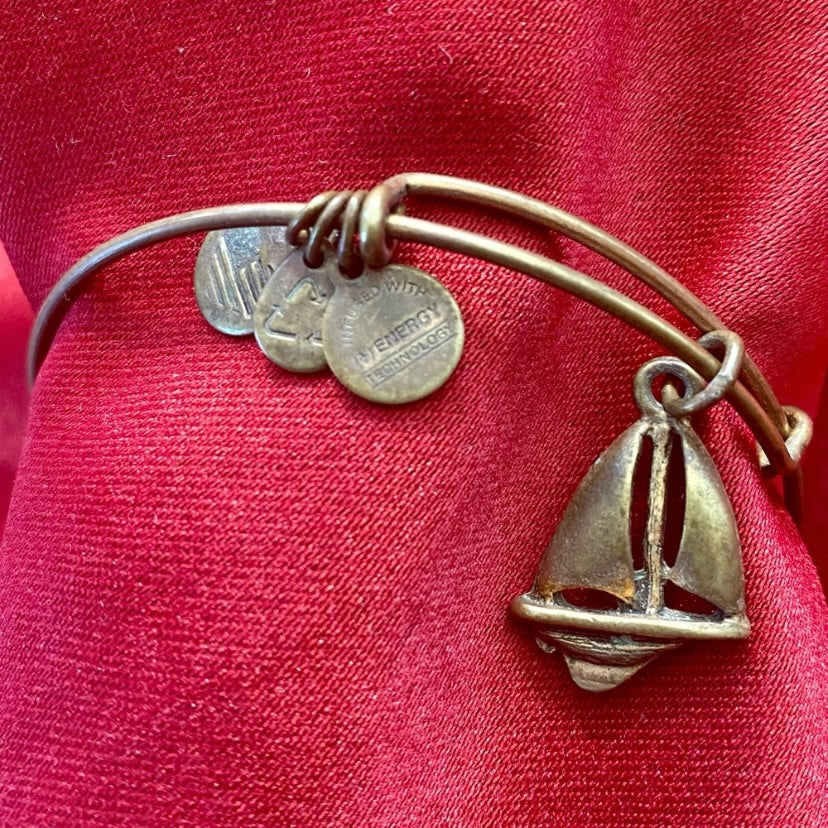 Alex & Ani Bronze Nautical Bracelets (Set of 2)