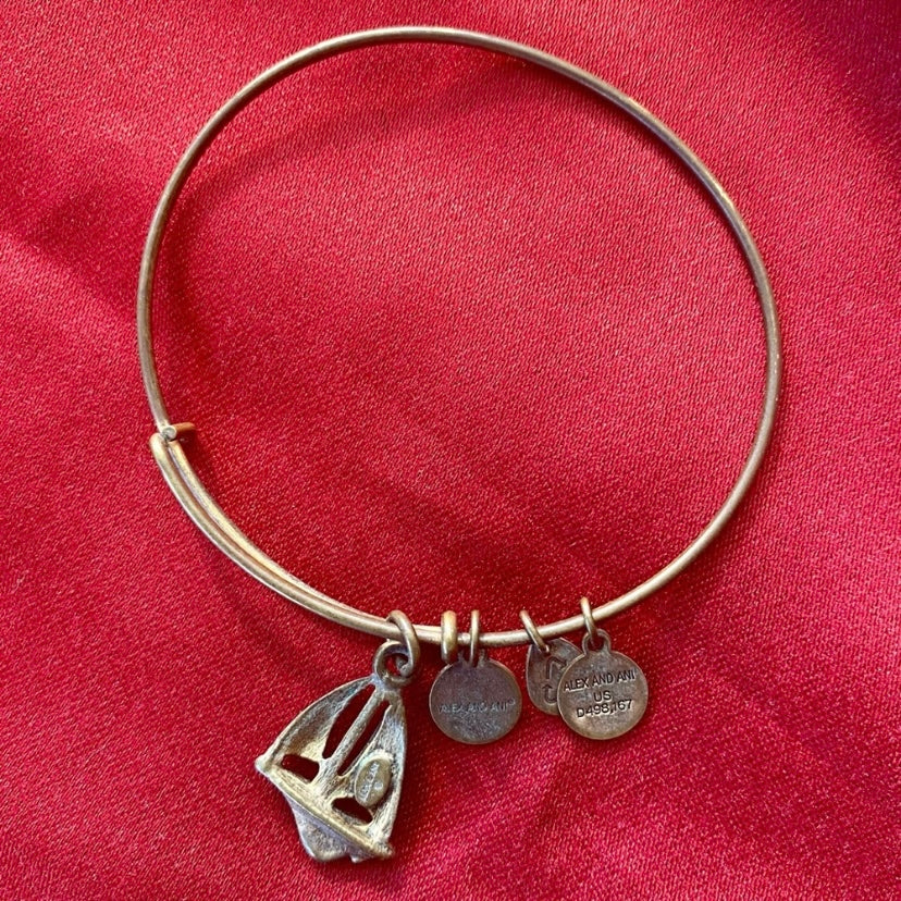 Alex & Ani Bronze Nautical Bracelets (Set of 2)