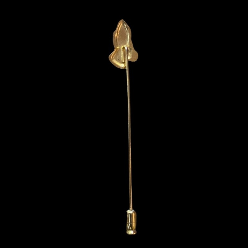 Vintage Gold Praying Hands Stick/Lapel Pin