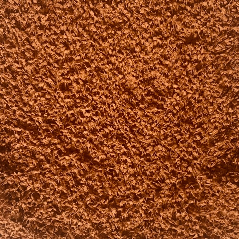 Cinnamon Brown Teddy Textured Sweater (M)
