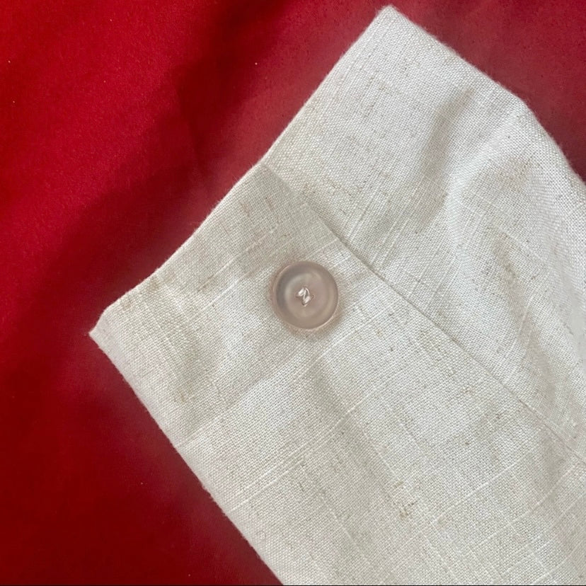 Vintage Sag Harbor Petite Cream Suit Jacket (14P)