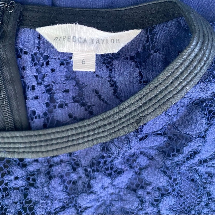 Velvety Crushed Silk Eggplant Lace Top (6)