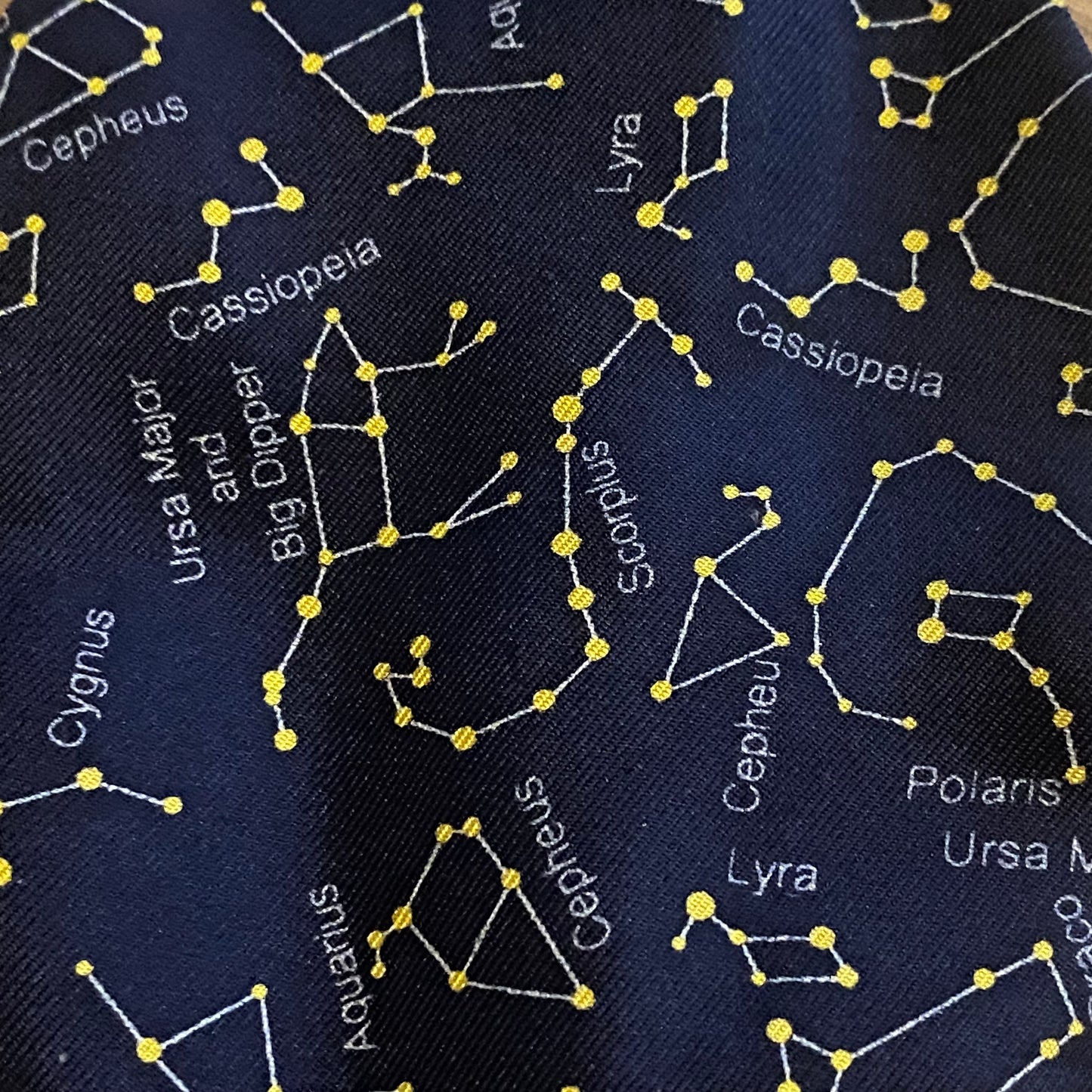 “Written in the Stars” Constellation Silk Self-Tie Bow Tie