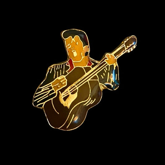 1980’s Vintage Performing Rockabilly/ Elvis Enamel Pin