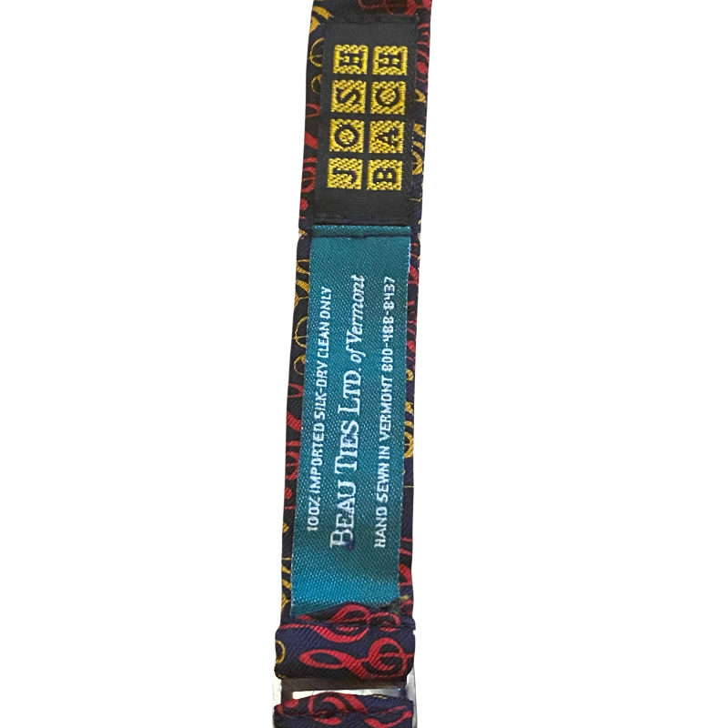 “Nothing But Treble” Silk Self-Tie Bow Tie