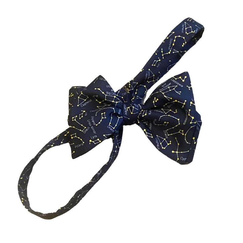 “Written in the Stars” Constellation Silk Self-Tie Bow Tie