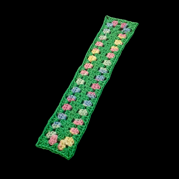 Granny Stitch Micro-Crocheted Bookmarks | Made by Maya