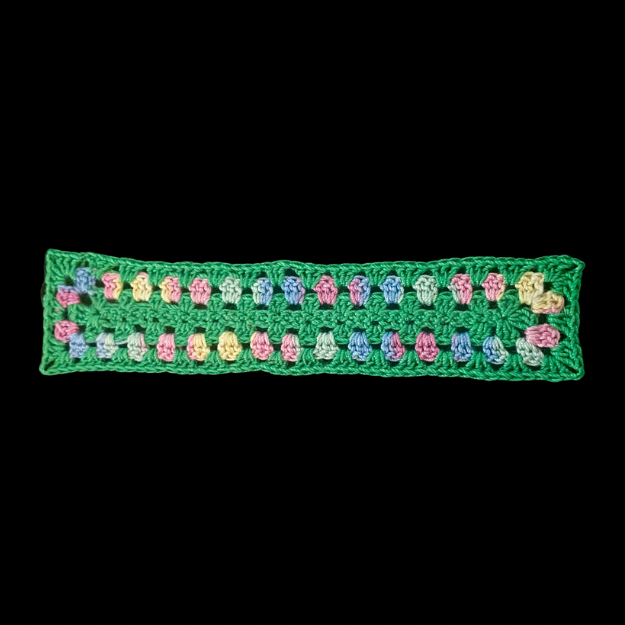 Granny Stitch Micro-Crocheted Bookmarks | Made by Maya
