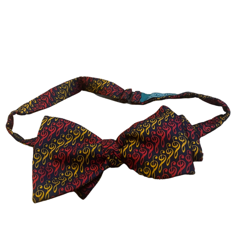 “Nothing But Treble” Silk Self-Tie Bow Tie